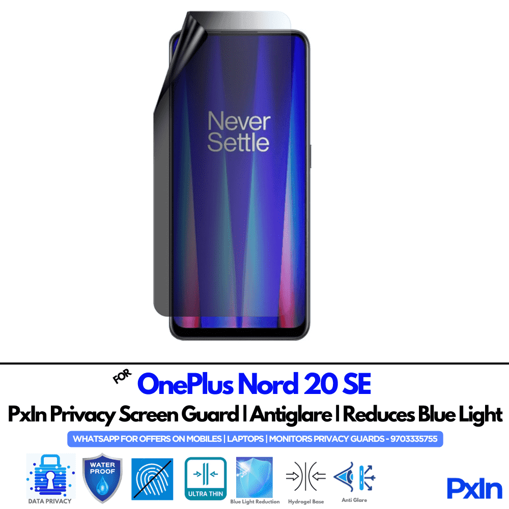OnePlus Nord 20 SE Mobile Privacy Screen
