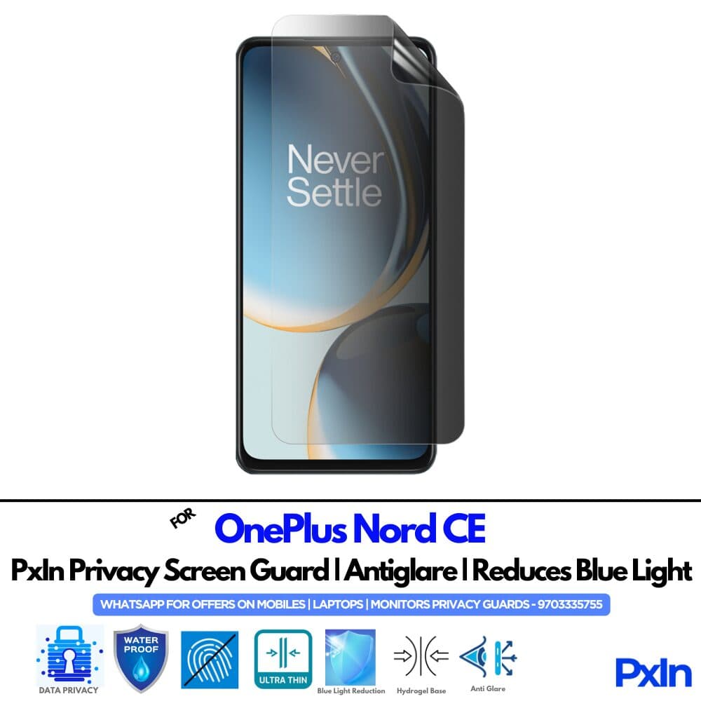 OnePlus Nord CE Mobile Privacy Screen