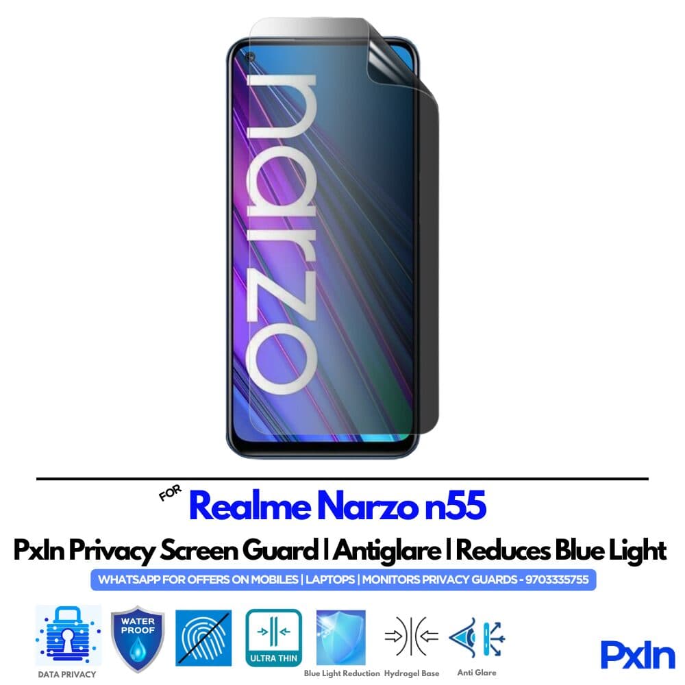 Realme narzo n55 Mobile Privacy Screen