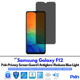 Samsung Galaxy F12 Mobile Privacy Screen Guard