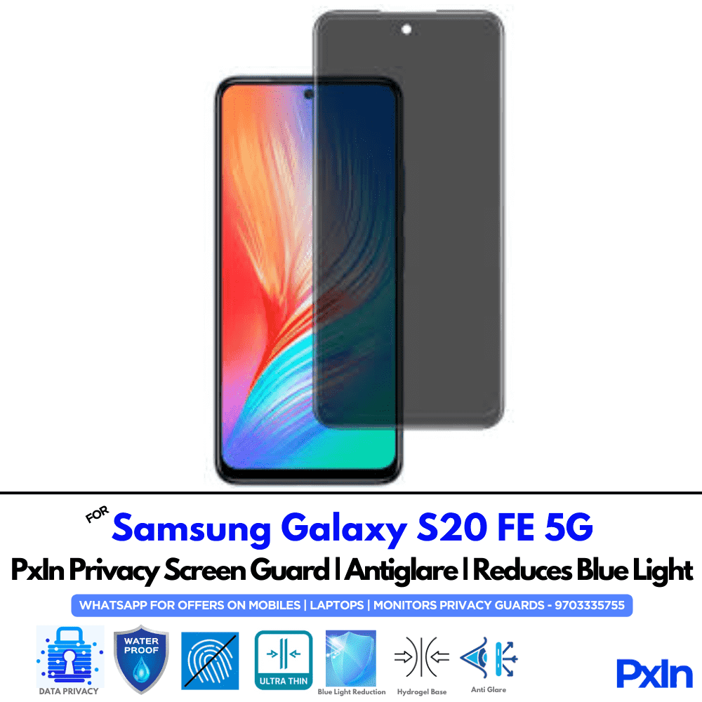 Samsung Galaxy S20 FE 5G Mobile Privacy Screen Guard