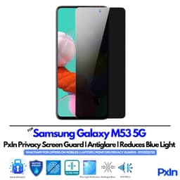 Samsung Galaxy M53 5G Mobile Privacy Screen Guard