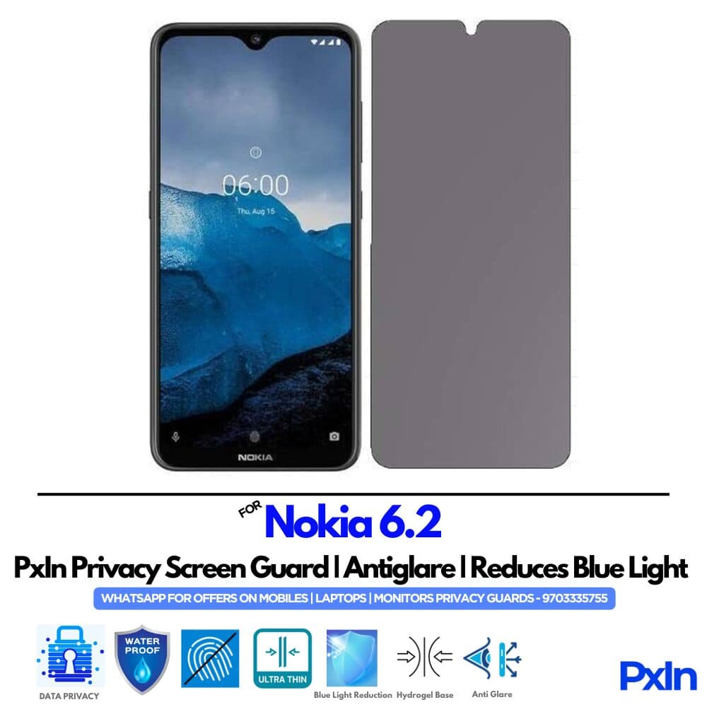 Nokia 6.2 Mobile Privacy Screen