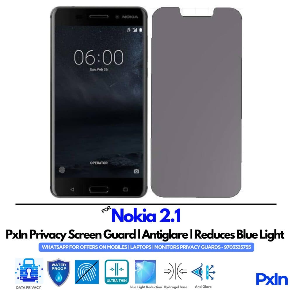 Nokia 2.1 Mobile Privacy Screen