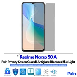 Realme Narzo 50 A Mobile Privacy Screen