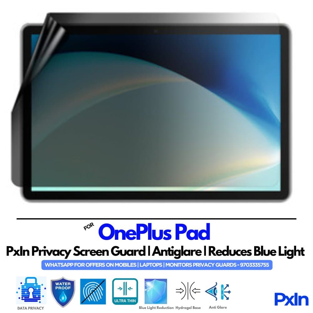 OnePlus Pad Privacy Screen