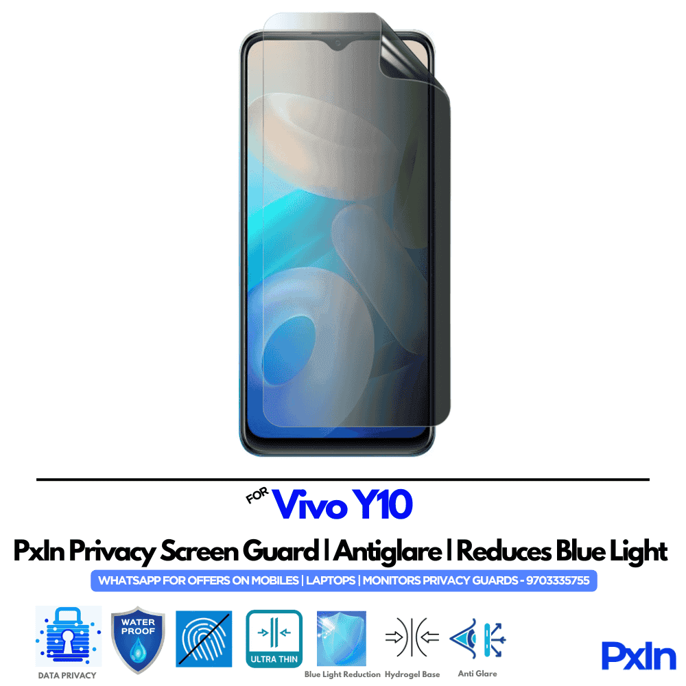 Vivo Y10 Mobile Privacy Screen