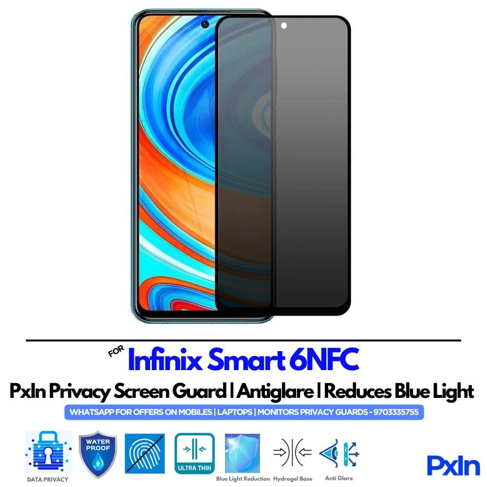 Infinix Smart 6NFC Mobile Privacy Screen