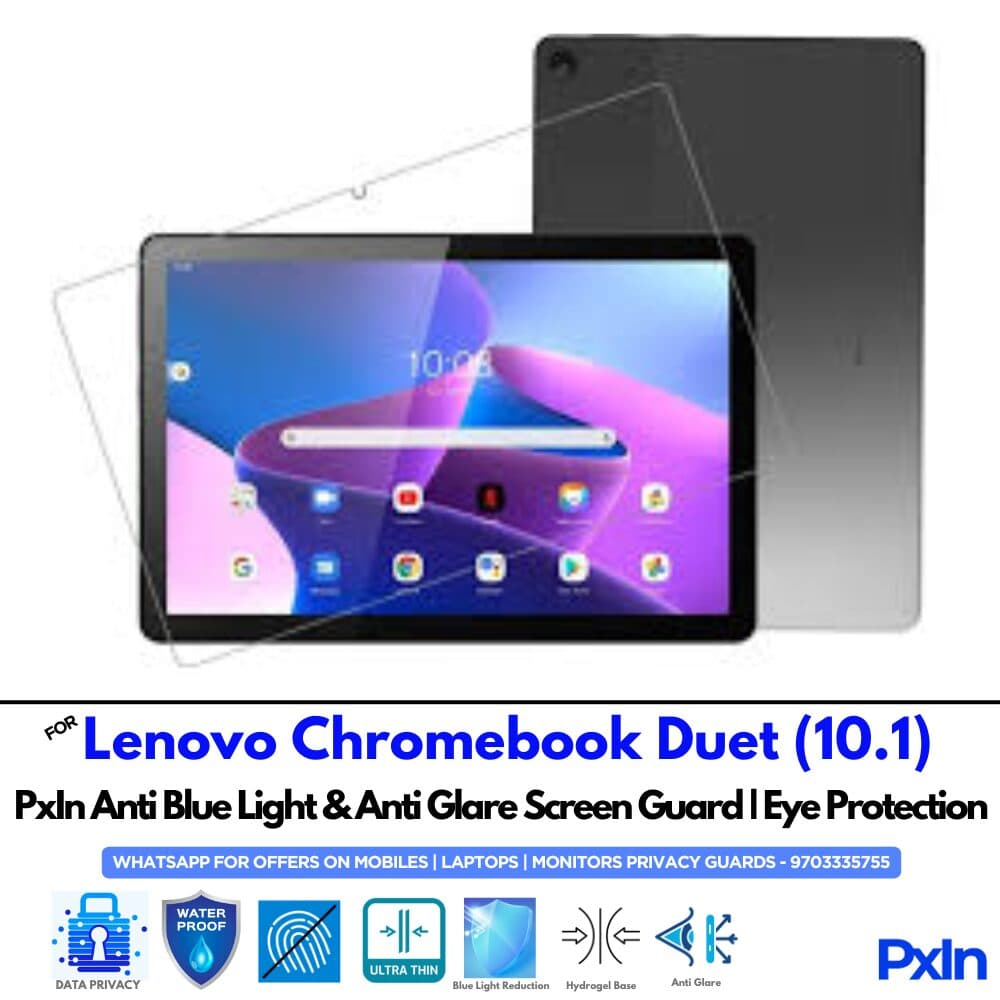 Lenovo Chromebook Duet (10.1)2 in 1 Tab Anti Blue light Screen Guard