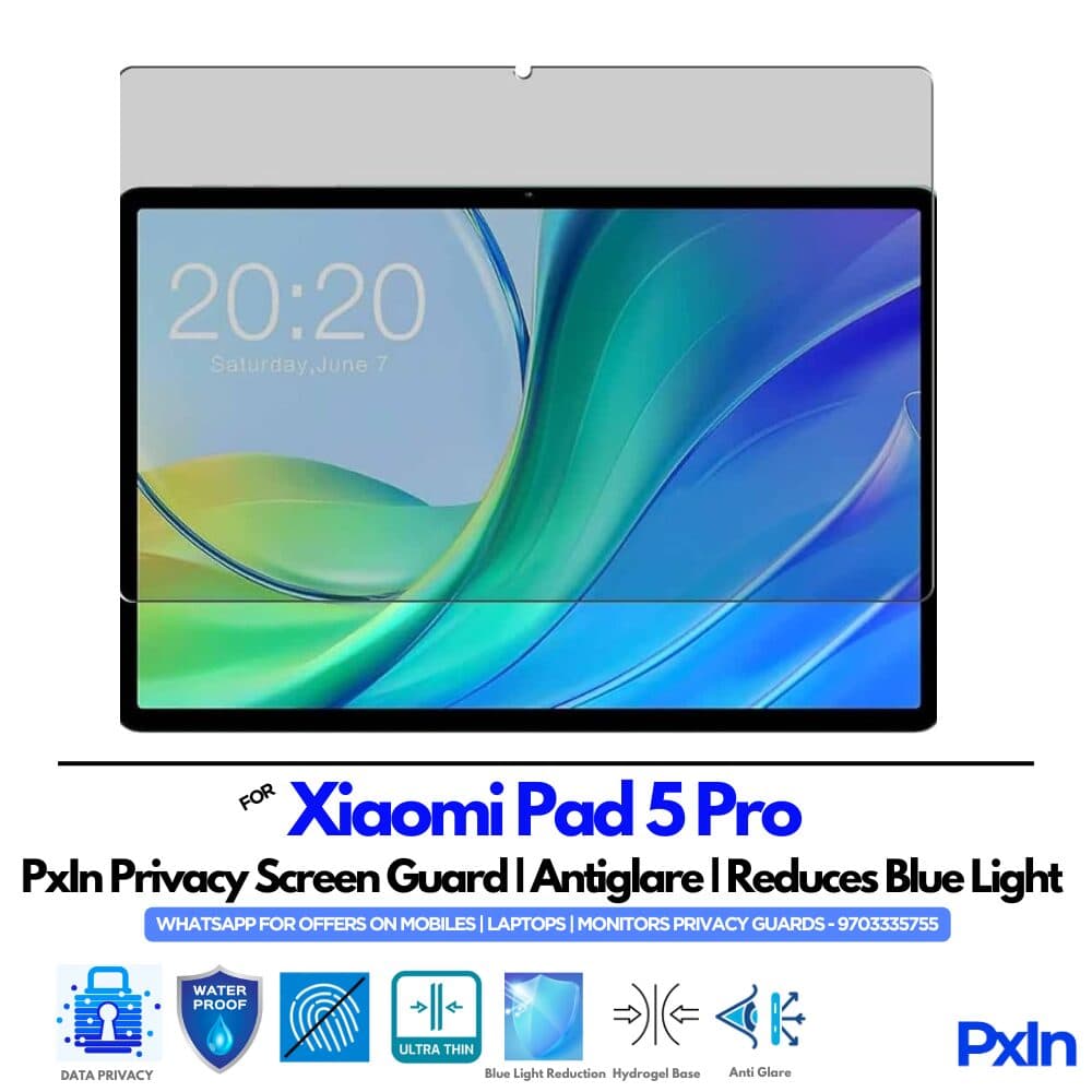 Xiaomi Pad 5 Pro Privacy Screen