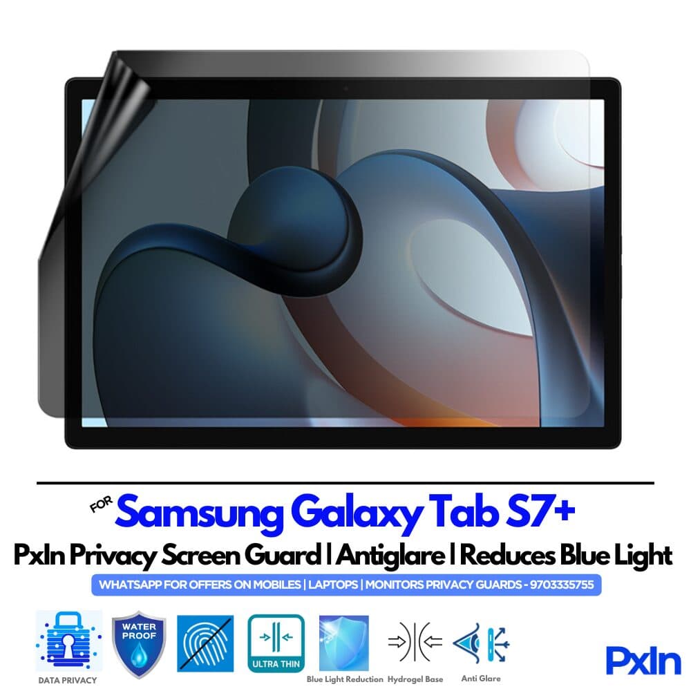 Samsung Galaxy Tab S7+ Privacy Screen guard