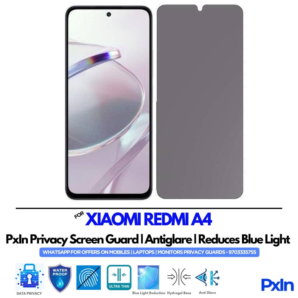 XIAOMI REDMI A4 Mobile Privacy Screen Guard