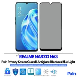 REALME NARZO N63 Mobile Privacy Screen Guard