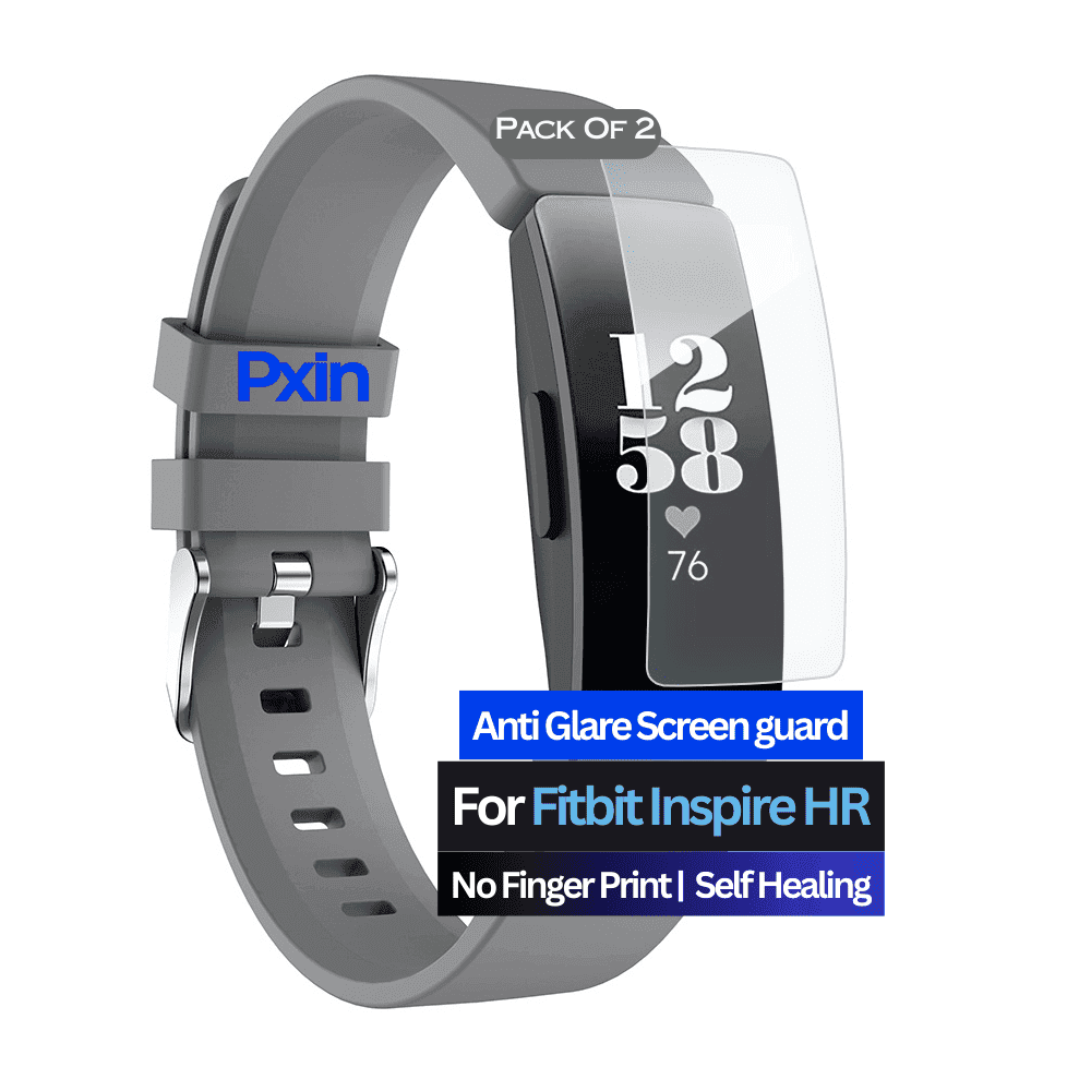 Anti-Glare Screen Guard for Fitbit Inspire HR Smartwatch