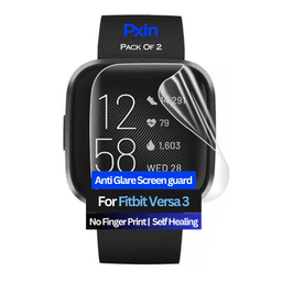 Anti-Glare Screen Guard for Fitbit Versa 3 Smartwatch