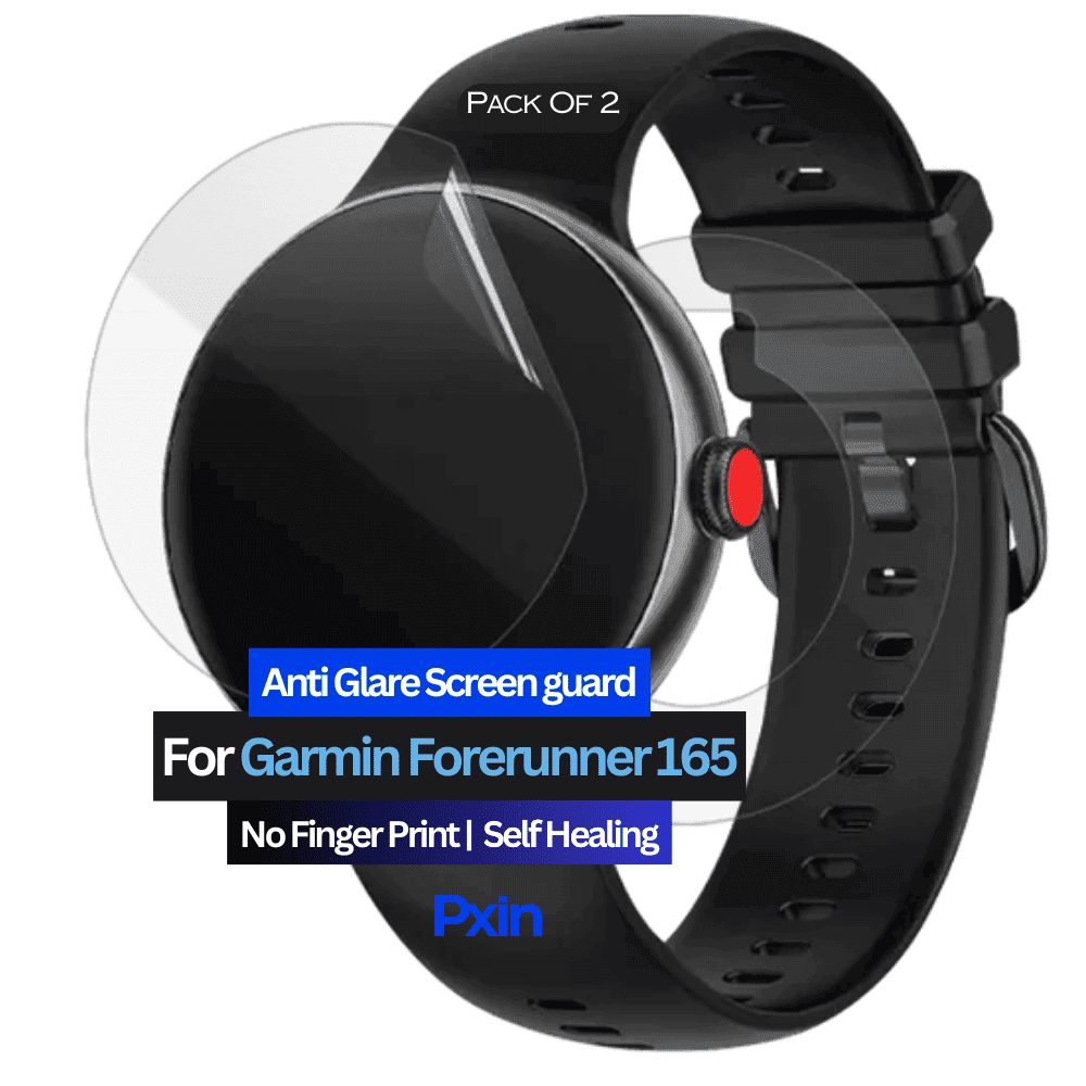 Garmin Forerunner 165 anti glare screen guard