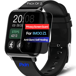 IMOO Z1 Smartwatch Privacy Screen Guard for | Privacy Filter | Anti-Glare, Fingerprint Resistant (Pack of 2)