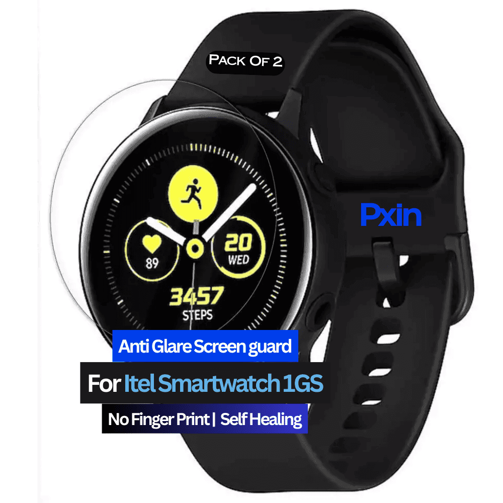 Anti-Glare Screen Guard for Itel Smartwatch 1GS Smartwatch