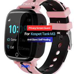 Kospet Tank M3 Smartwatch Privacy Screen Guard for | Privacy Filter | Anti-Glare, Fingerprint Resistant (Pack of 2)