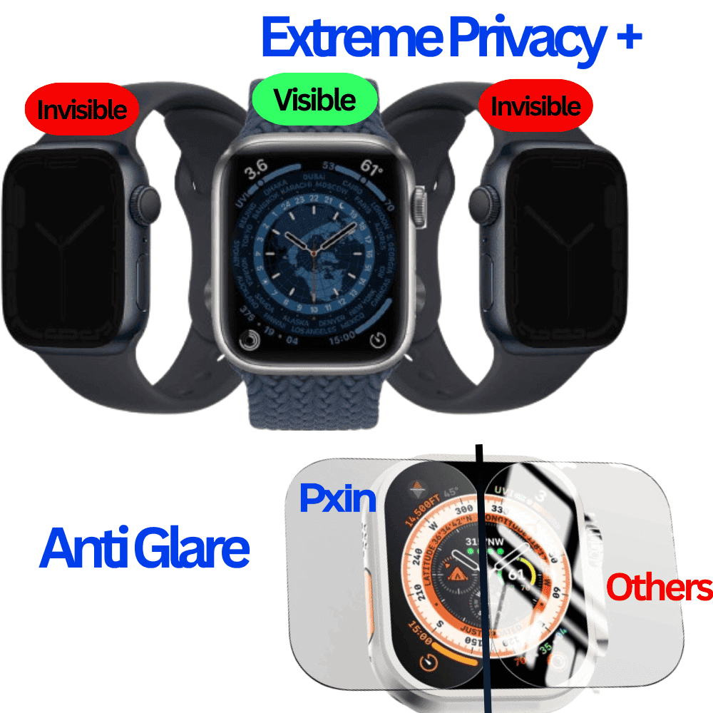 smart watch anti glare privacy screen guard