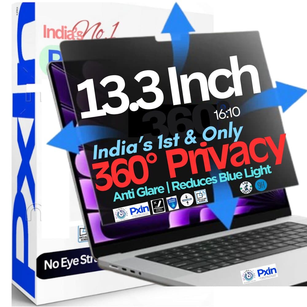 13.3 Inch 16:10 Monitor Privacy Screen
