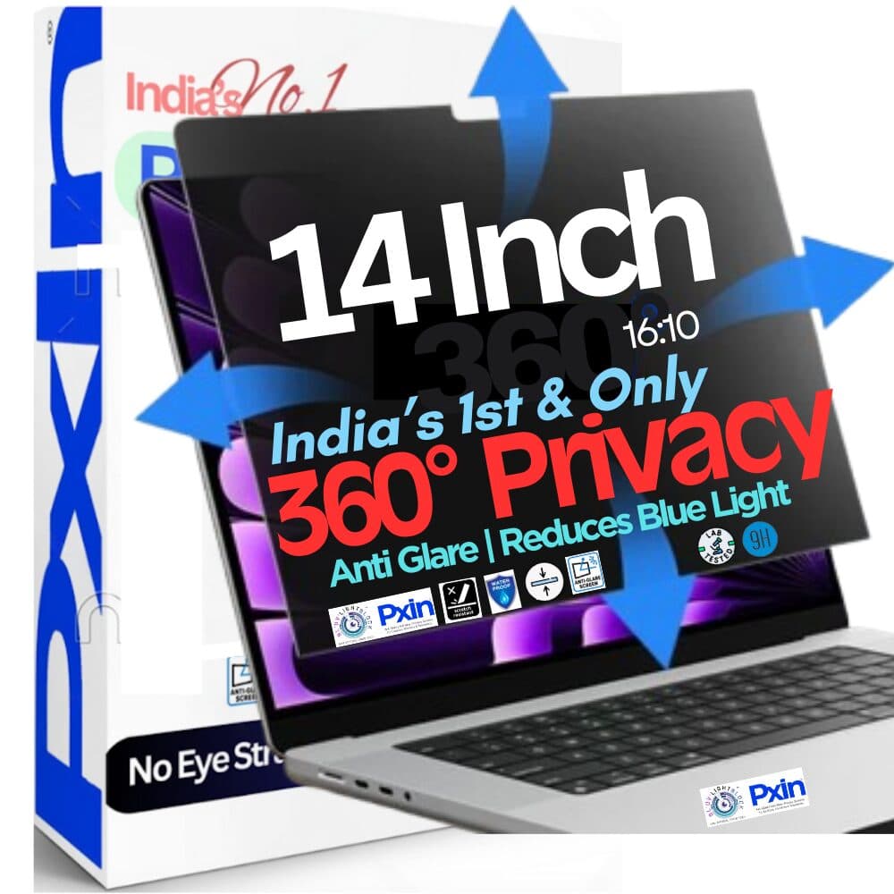 14 Inch 16:10 Monitor Privacy Screen