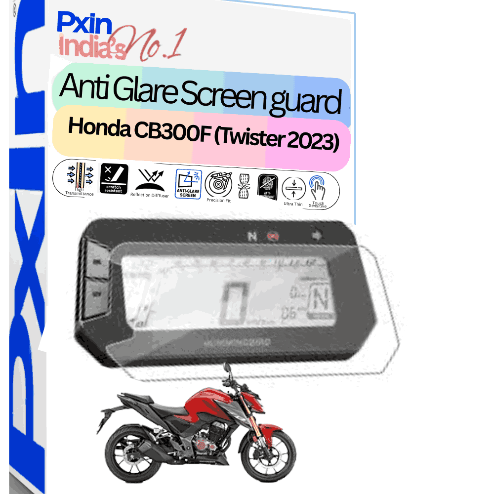 Honda CB300F (Twister 2023) anti glare screen guard