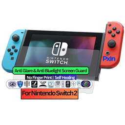 Anti-Blue & Anti-Glare Screen Guard for Nintendo Switch 2 Gaming Console