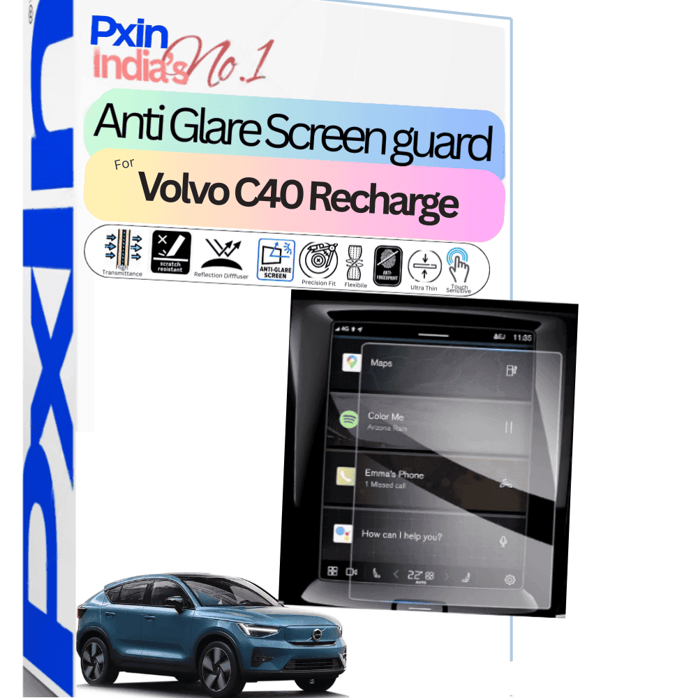 Volvo C40 Recharge antiglare screen guard