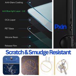 gaming console anti glare screen