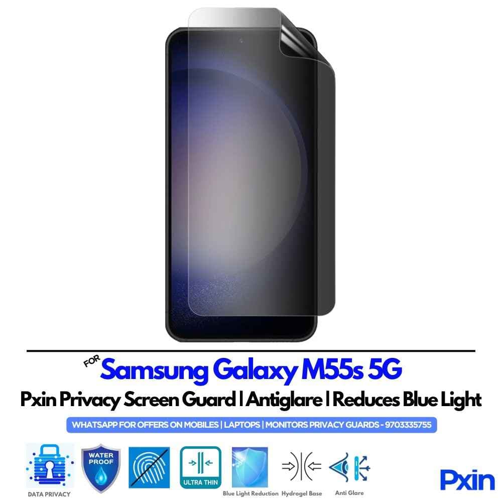 Samsung Galaxy M55s 5G Mobile Privacy Screen Guard