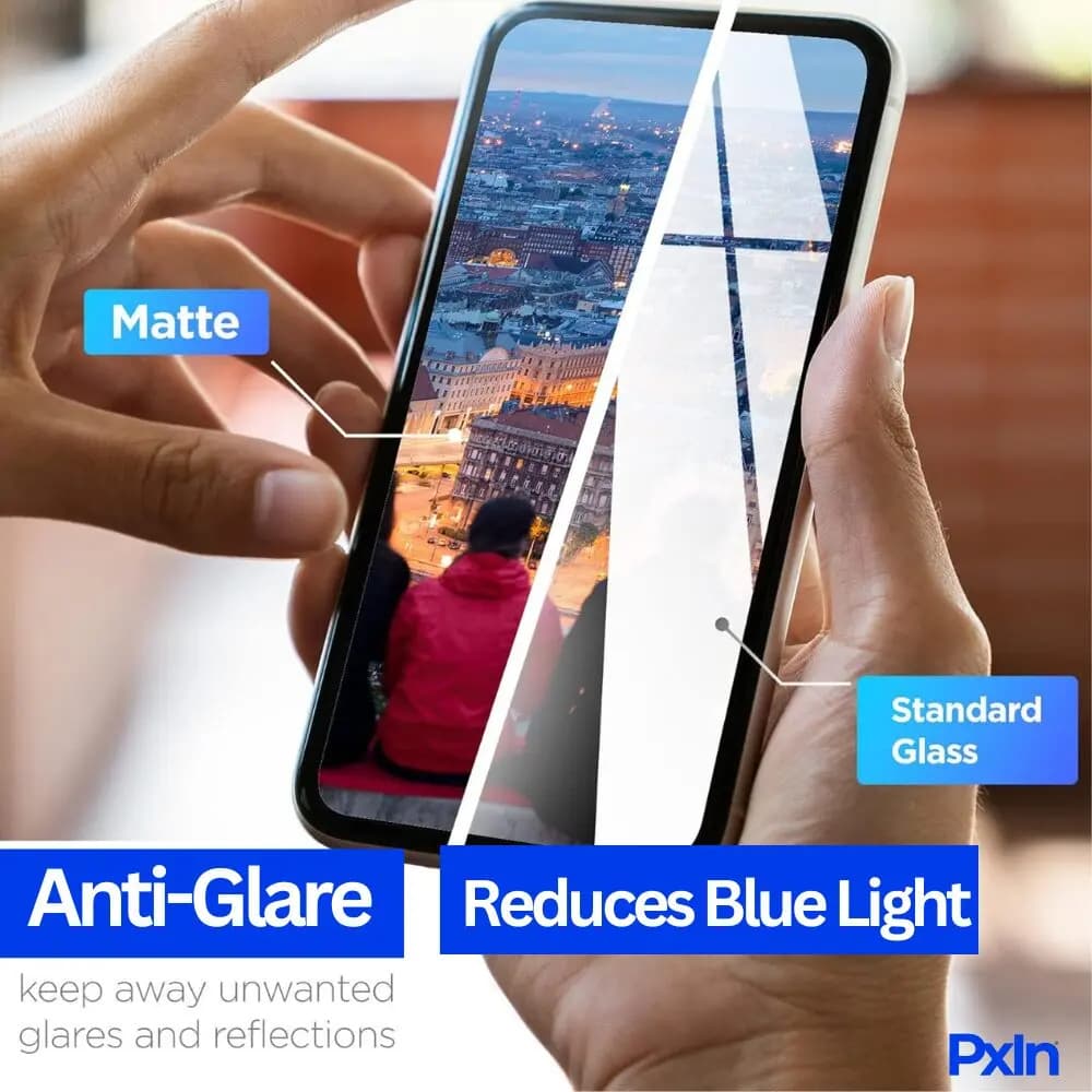 Anti Blue Light & Anti Glare Screen Guard for Redmi Note 12 Mobile - Image 6