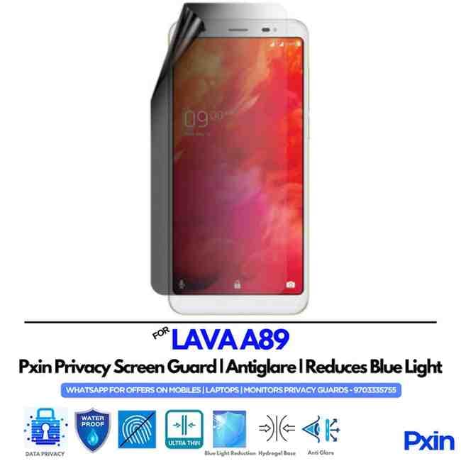 LAVA A89 Mobile Privacy Screen Guard