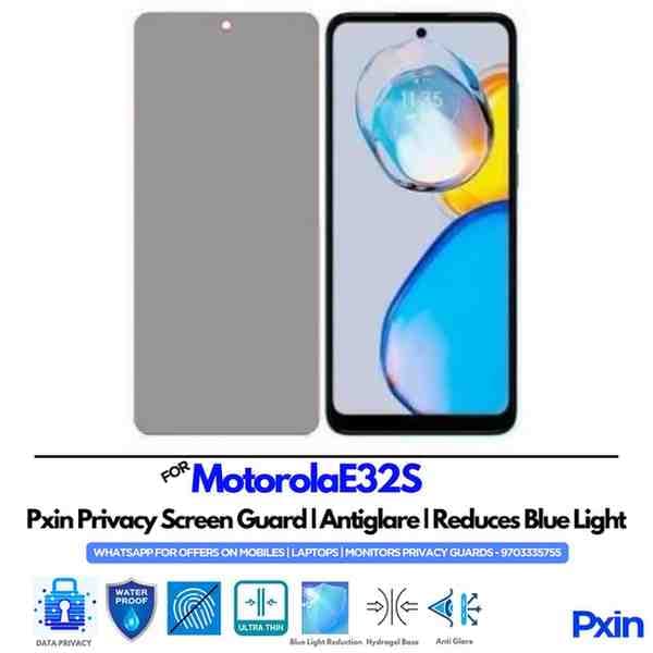 MotorolaE32S Mobile Privacy Screen Guard