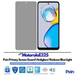 MotorolaE32S Mobile Privacy Screen Guard