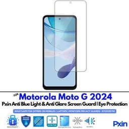 MotorolaMotoG2024 Mobile Anti Bluelight and Anti glare Screen Guard