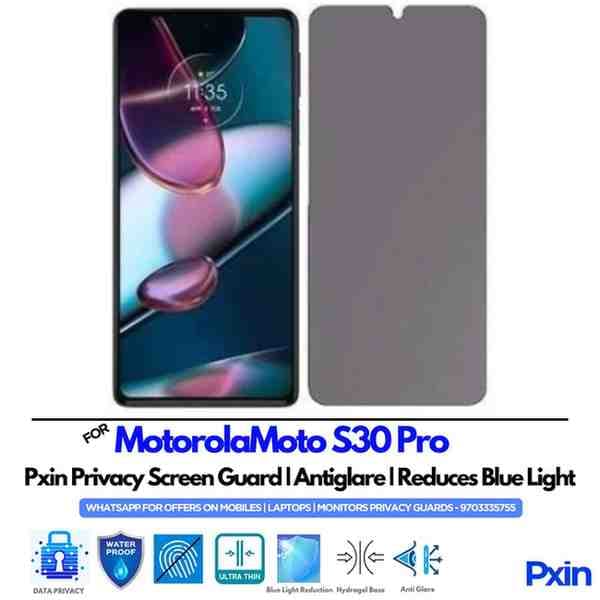MotorolaMotoS30Pro Mobile Privacy Screen Guard