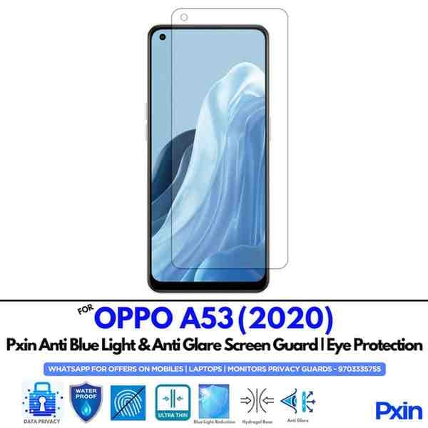 OPPOA53 Mobile Anti Bluelight and Anti glare Screen Guard