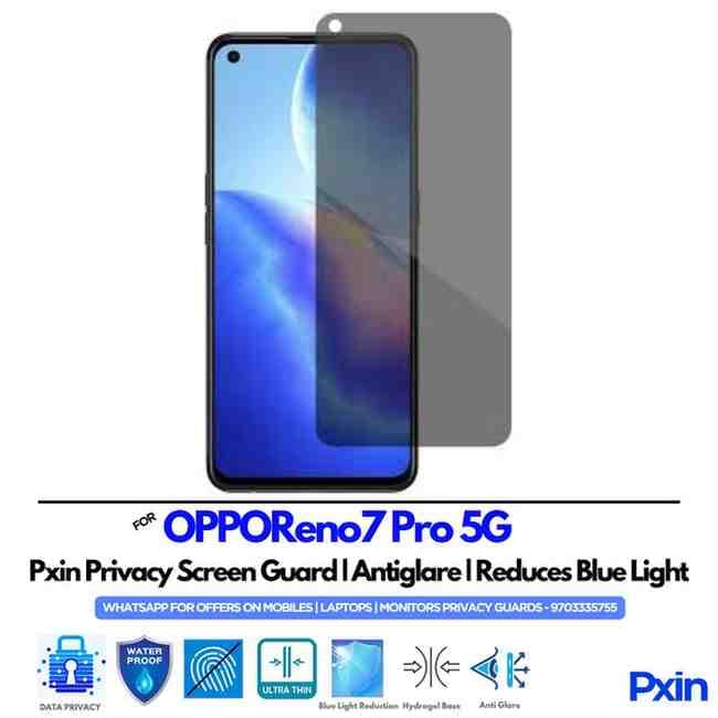 OPPOReno7Pro5G Privacy Screen Guard