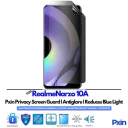 RealmeNarzo10A Mobile Privacy Screen Guard