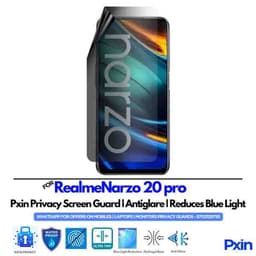 RealmeNarzo20pro Mobile Privacy Screen Guard