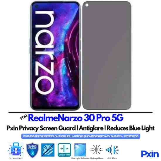 RealmeNarzo30Pro5G Mobile Privacy Screen Guard