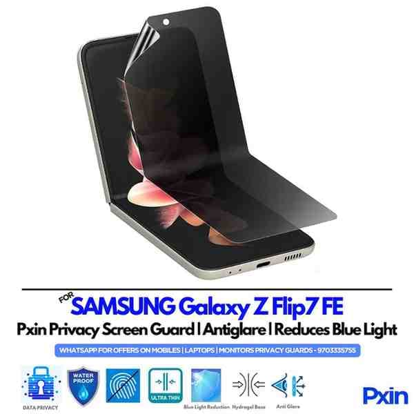 SAMSUNGGalaxyZFlip7FE Mobile Privacy Screen Guard