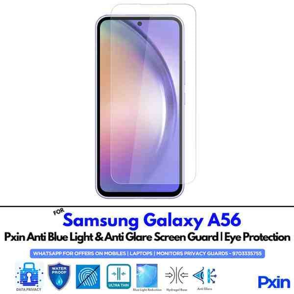 SamsungGalaxyA56 Mobile Anti Bluelight and Anti glare Screen Guard