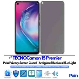 TECNOCamon15Premier Mobile Privacy Screen Guard
