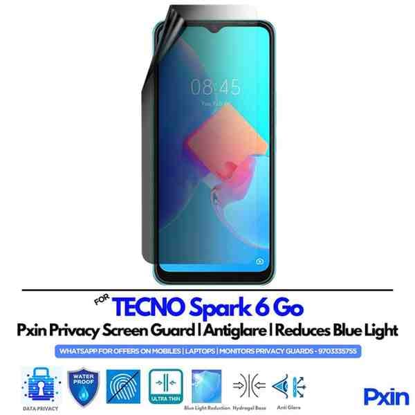 TECNOSpark6Go Mobile Privacy Screen Guard