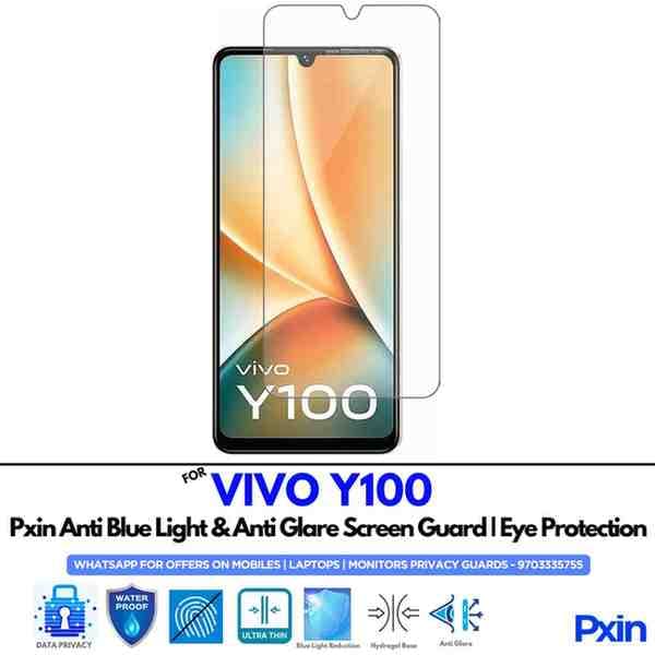 VIVOY100 Mobile Anti Bluelight and Anti glare Screen Guard