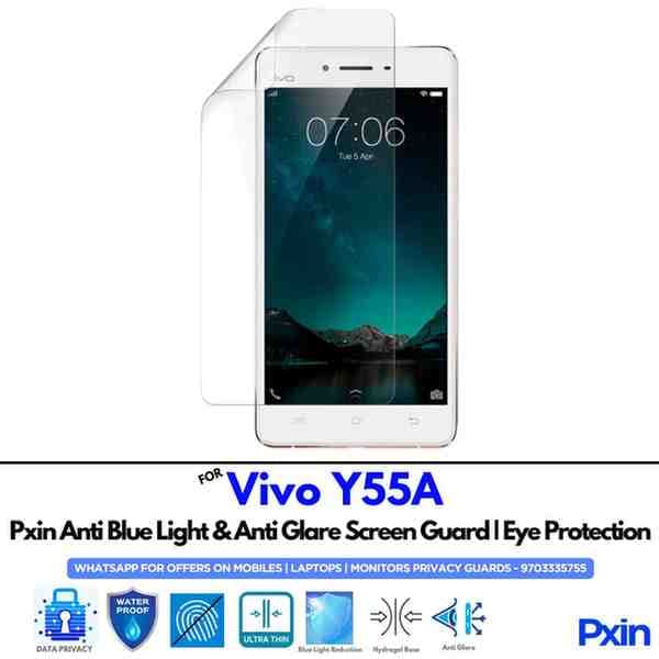 Anti Blue Light and Anti Glare Screen Guard for Vivo Y55A Mobile