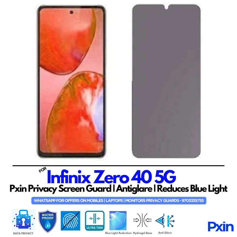 Infinix Zero 40 5G Privacy Screen Guard