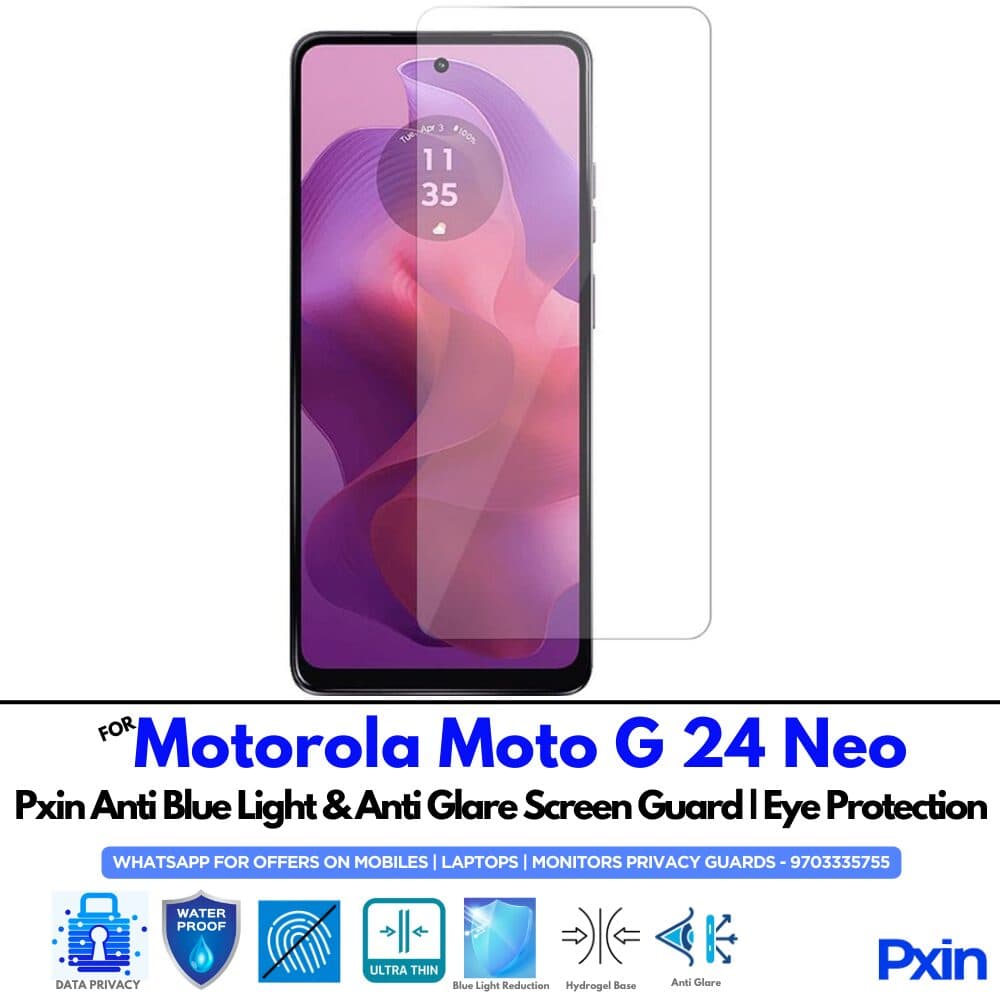 Motorola Moto G 24 Neo Anti Glare Screen Guard
